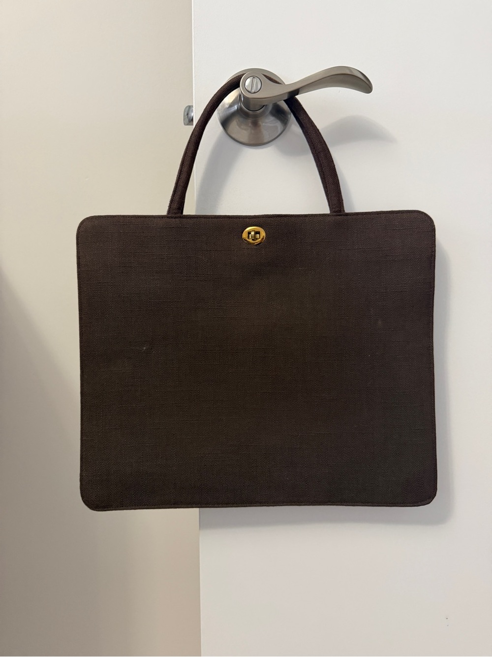Vintage Margaret Smith brown handbag